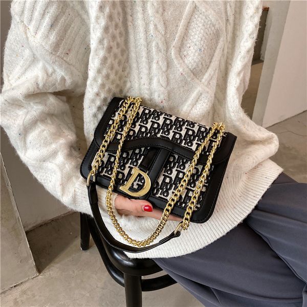 

luxury handbags bag women's 2021 new personality fashion chain messenger trend korean design net red shoulder bag