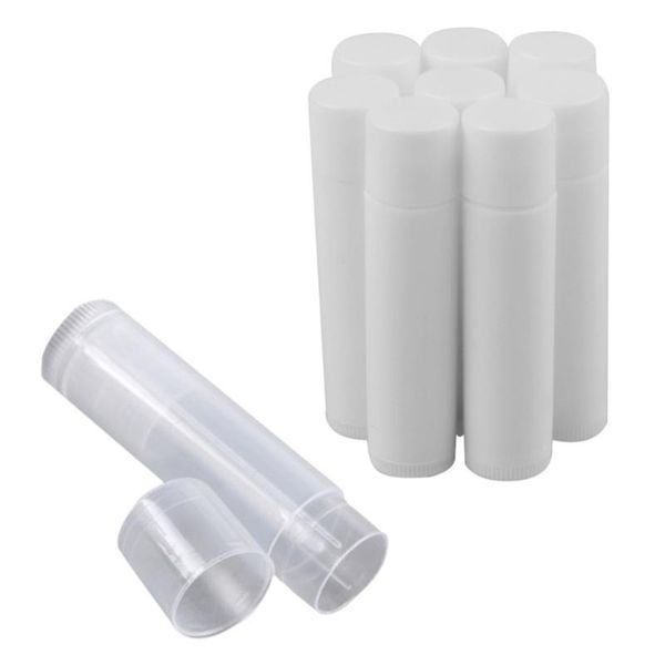

multifunction 50pcs/lot empty lucency plastic clear lip tubes containers fashion cool lipstick refillable bottles -35 storage & jars