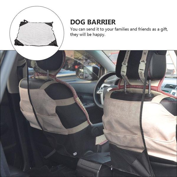 

dog safety fence net separation barrier for car pet isolation vehicle seat covers