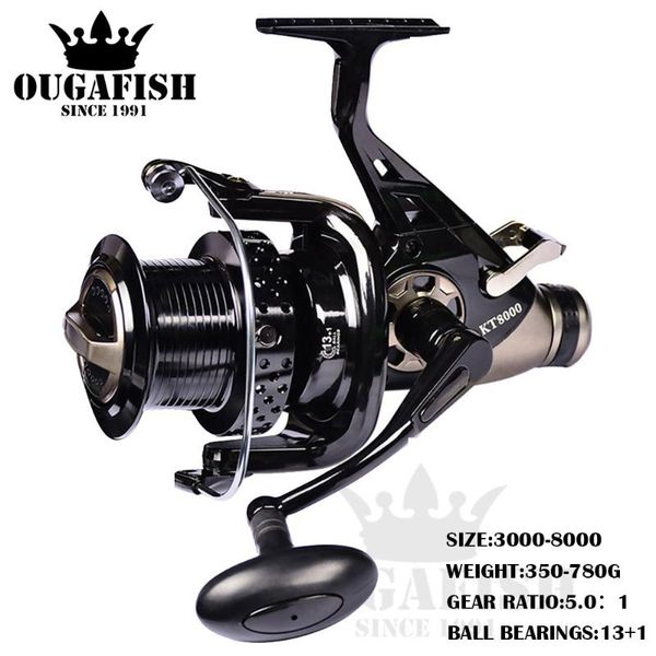

metal fishing reel double unloading force s casting carp saft water surf spinning reels carretilha de pesca 28kg drag baitcasting
