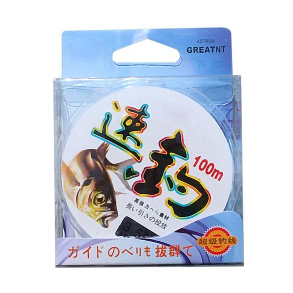 

100m fishing line wear-resistant high strength monofilament flexible nylon accessories braid