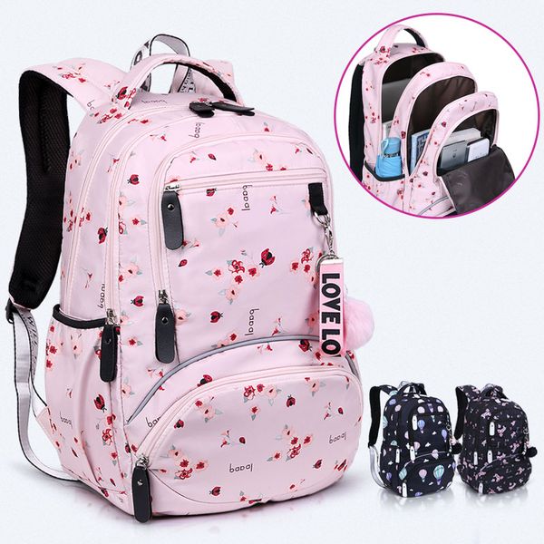 

new large schoolbag cute student school backpack printed waterproof bagpack primary school book bags for teenage girls kids