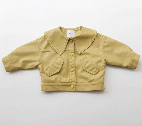 

coat 2021 style girls pu leather autumn cotton full sleeve jacket kids clothes 1-7 years, Blue;gray