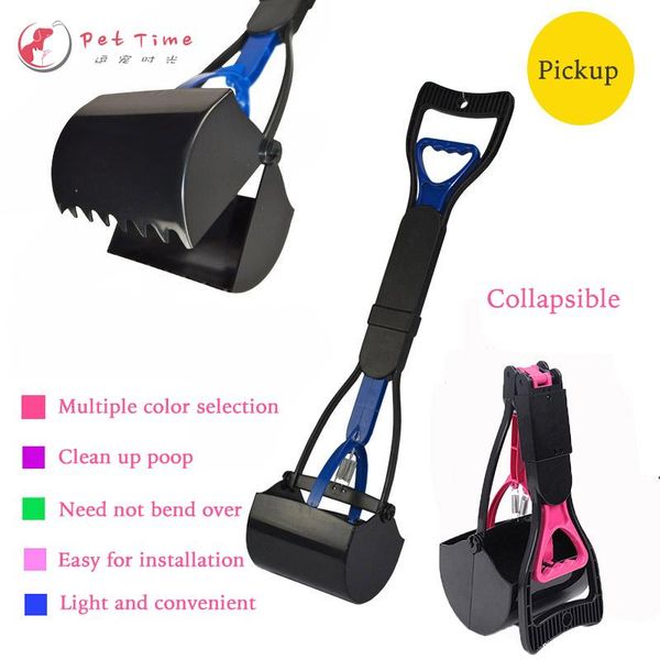 

dog travel & outdoors eco-friendly abs saw tooth edge small pet poop pickup clip litter pooper scooper dogs puppy cat waste picker cleaning