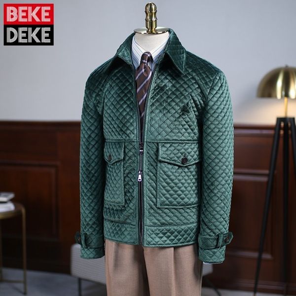 

men's long sved bomber et, veet pilot coat, green gold, retro style, luxury, leisure, zipper and back neck, winter, Black