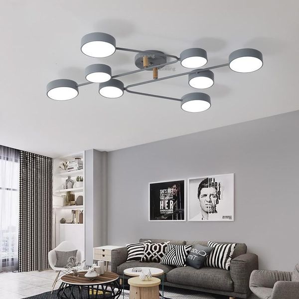 

ceiling lights postmodern led flush mount light creative macaron home decor lighting fixtures bedroom indoor lamp