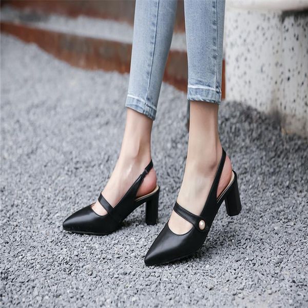 

sandals mary jane shoes size euro american roman, Black