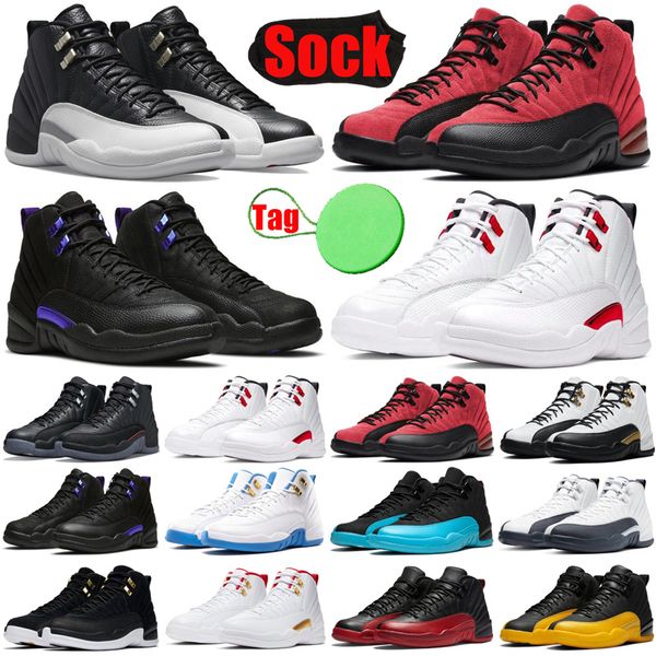 

playoffs 12 12s mens basketball shoes jumpman hyper royal muslin floral utility twist royalty reverse flu game men trainers sports sneakers