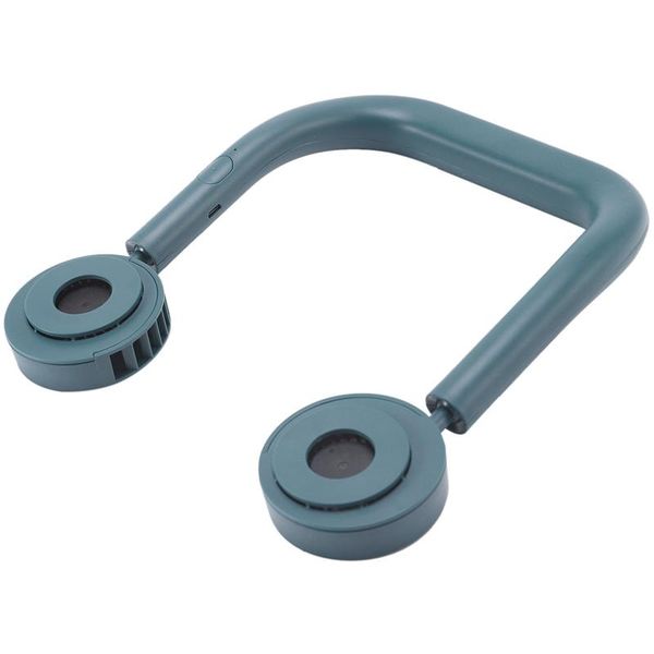 

electric fans lazy hanging neck fan portable sports mute usb charging