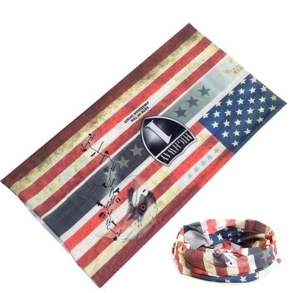 

riding outdoor sports headband windproof sunscreen seamls scarf multifunctional printing versatile magic towel