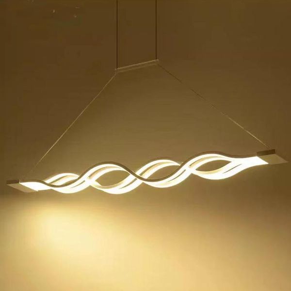 

pendant lamps modern led dinning room lights for acrylic+metal suspension hanging ceiling lamp home lighting kitchen