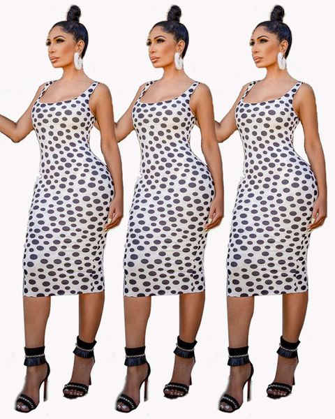

l8101 women's summer wave point vest dress, Black;gray