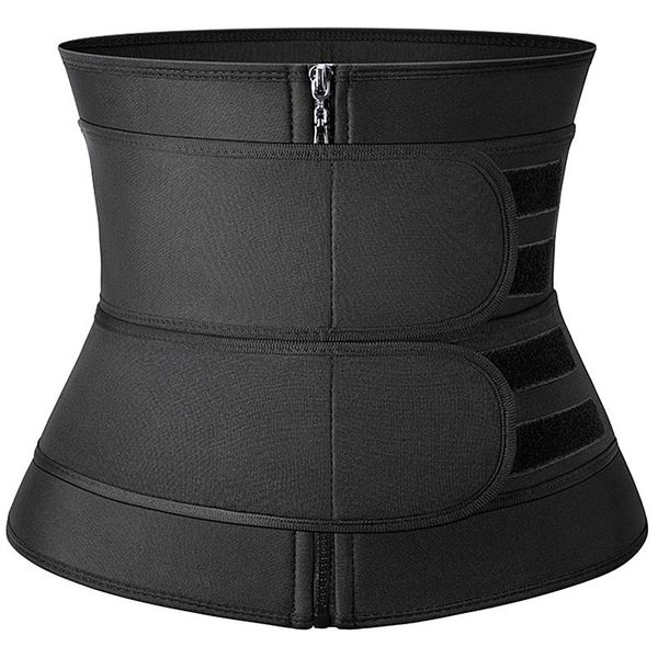 

women's shapers women waist trainer neoprene body shaper belt slimming sheath belly reducing tummy sweat shapewear workout corset, Black;white
