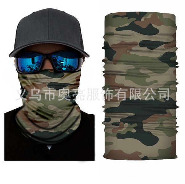 

scarf magic printed mask outdoor combat camouflage cs sunscreen seamls