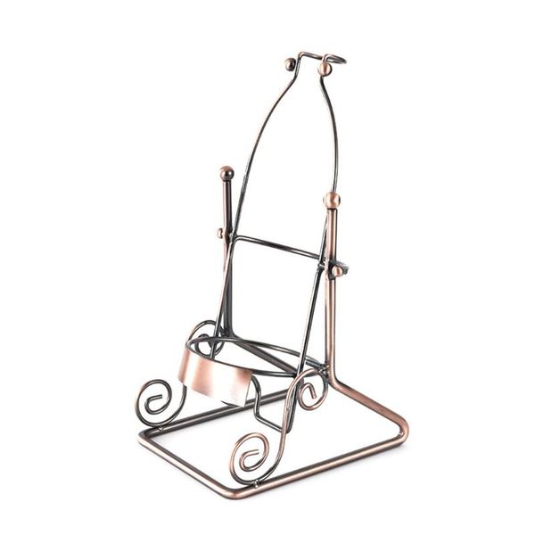 

tablewine racks swinging rack display stand european creative shelf wrought iron holder red