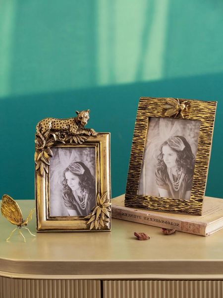 

6/7 inch creative retro wonderful texture p frame living room ornaments