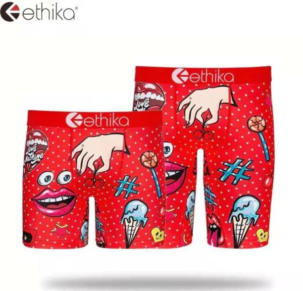 

more styles of ethika men's sports underwear hip hop rock underpants skateboard street fashion quick drying elastic leggings-12, White;black