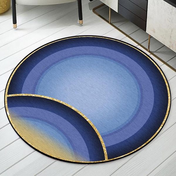 

carpets modern nordic navy semicircle for living room soft washable area rugs bedroom decor mats antiskid faux fur rug