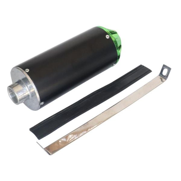 

motorcycle exhaust system 28mm muffler with clamp forr crf50 ssr thumpstar 90cc 110cc 125cc dirt pit bike