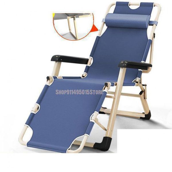 

camp furniture recliner folding lunch break balcony household leisure single beach chair lazy sofa portable siesta