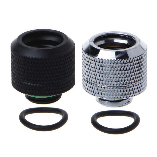 

fans & coolings 14mm g1/4 thread acrylic hard tube fitting hand twist 3 laps 10x14mm connector