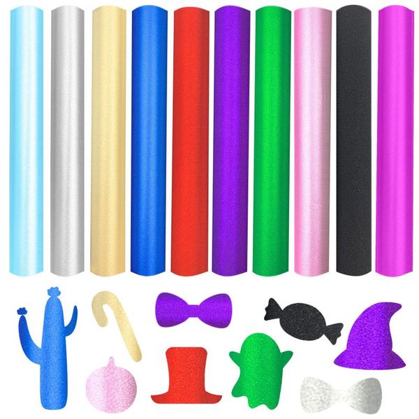 

window stickers glitter self-adhesive letter cup sticker car wall holiday diy decoration transfer film heat iron decor
