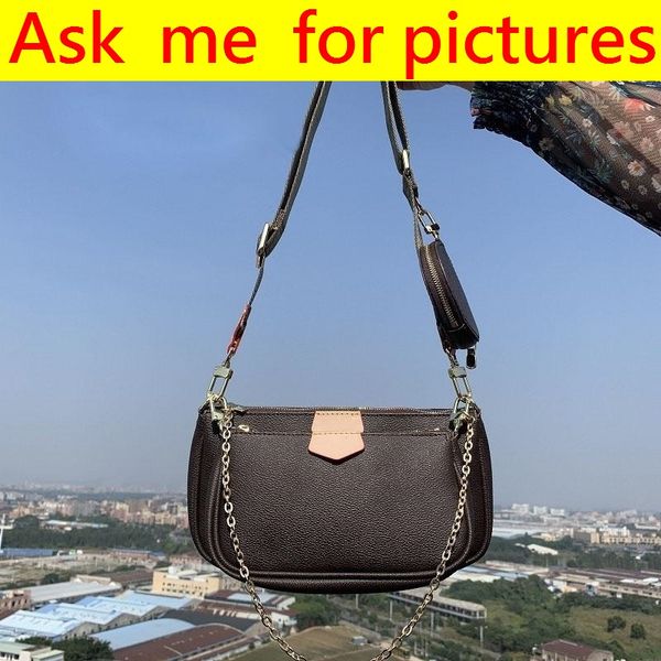 

Designer shoulder bags for women s men Multi Pochette Wallet black hand hobo cute tote baguette fanny pack leather cross body Underarm summe