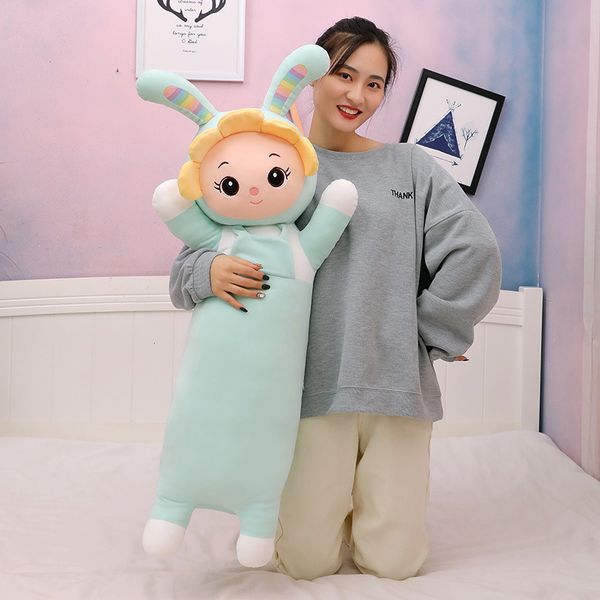 

rabbit ear baby pillow children doll plush toy girl gift