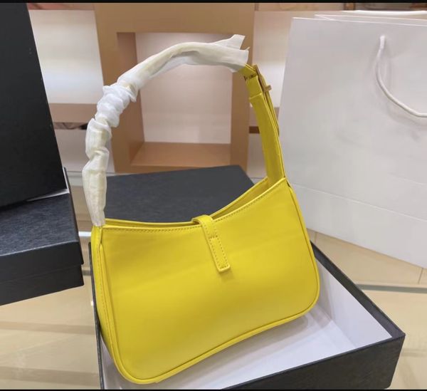 

new retro armpit bag fashion simple shoulder bag ladies versatile solid color handbag