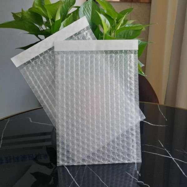 

packing bags transparent bubble express plastic wrap envelope white self seal gift present mail bag