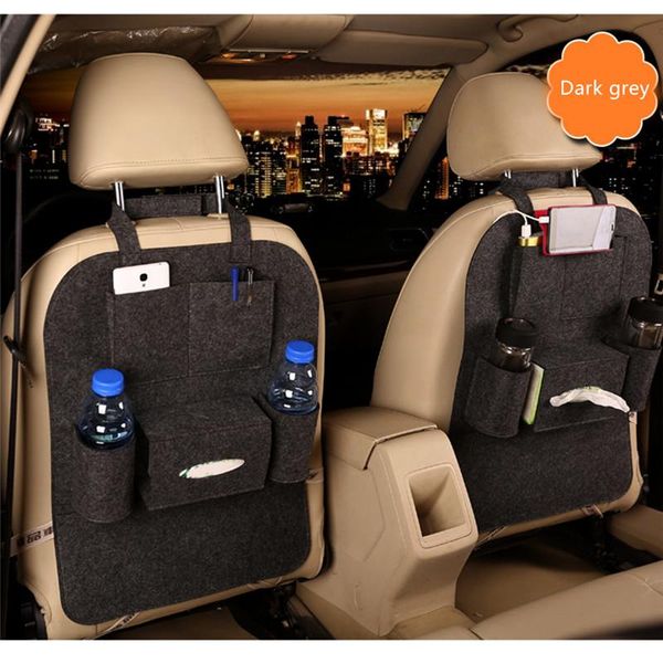 

car organizer seat auto backseat car-styling holder multi-pocket wool felt multifunction storage