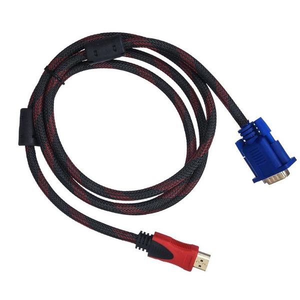 

full hd 1080p -compatible male to 15 pin vga connector adapter converter cable for hdtv in stock audio cables & connectors