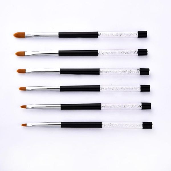 

nail brushes acrylic french art painting brush liner bloom flower pen uv diy manicuring drawing, Yellow