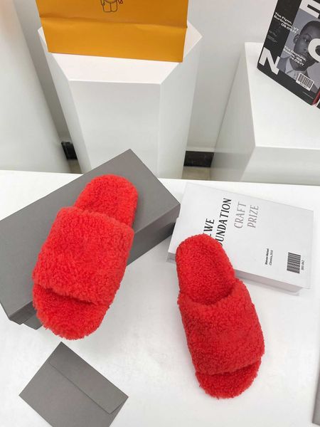 

winter men's and women's flat bottomed wool slippers soft cartoon big head rubber anti-skid design fashionable women shoes multi c, Black