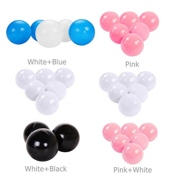 

100pcs safe materials eco-friendly kids infant play pool ball baby safe soft plastic balls play pool ocean balls for kids toy