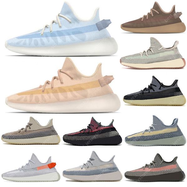 

kanye mono ice shoes sneakers clay mist black ash blue pearl stone belgua cid zebra yecheil static sports mens trainers