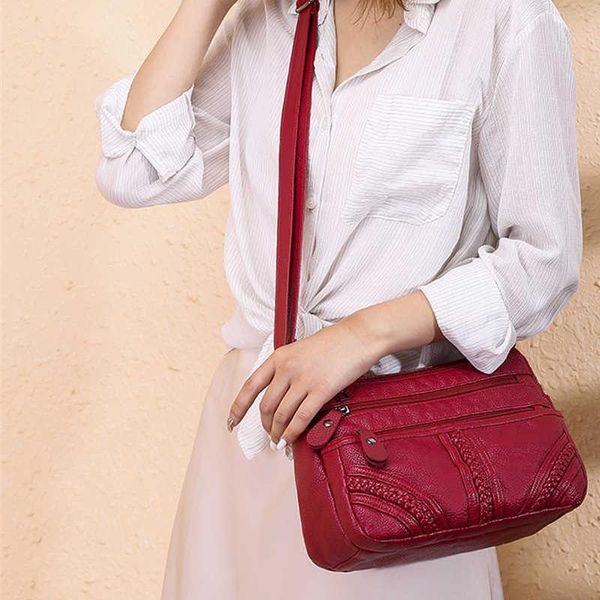 

dog car seat covers women's soft leather shoulder bags multi-layer shopper bag classic crossbody luxury designer handbag and pu