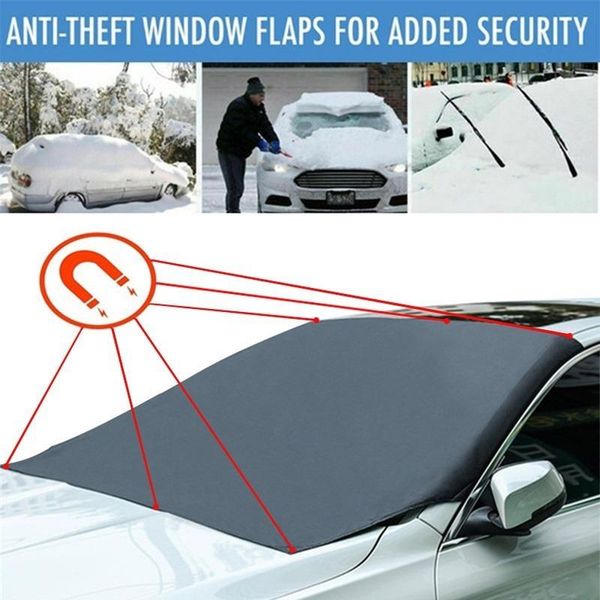 

car sunshade automobile magnetic cover windshield sunshades universal snow shield winter visor