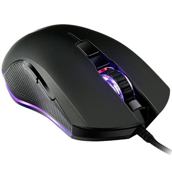 

professional gaming mouse wired 3200 dpi breathing light ergonomic game usb computer mice rgb gamer for desklappc