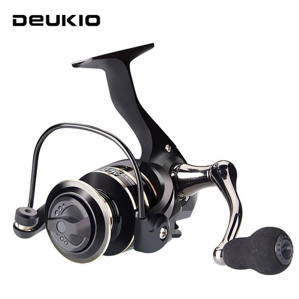 

all metal fishing reel spool spinning 5.2:1 1bb max drag prowe high speed saltwater carret baitcasting reels