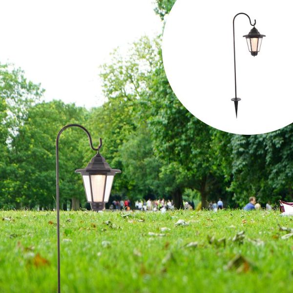 

lawn lamps 1pc courtyard solar light yard landscape garden night (black)