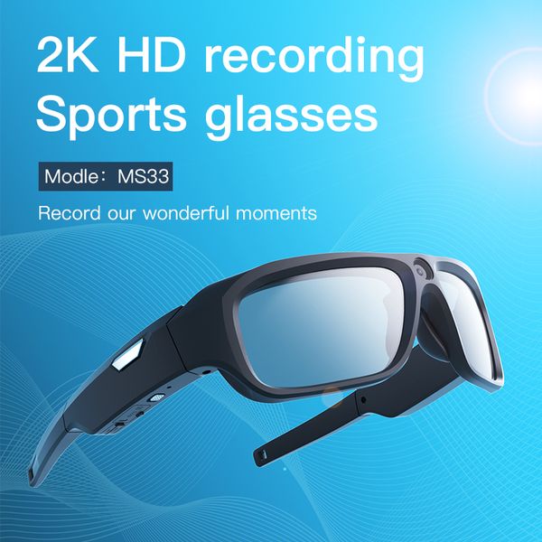 HD Hidden WiFi WiFi Câmera Óculos de Vídeo Gravação Esporte Sunglasses Câmeras