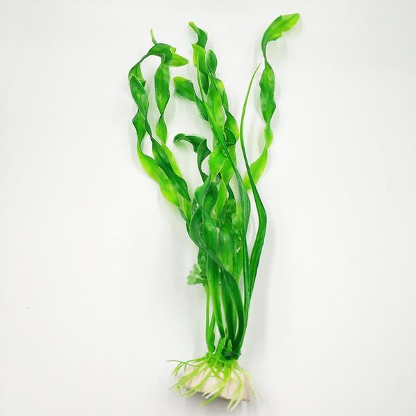 

1pc aquarium simulation grass fish tank plant decoration kelp water landscape strip fake decorations