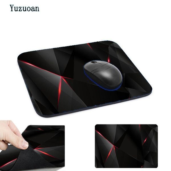 

mouse pads & wrist rests mairuige design unique pattern black 22x18 / 25x20 29x25cm durable portable pad rubber