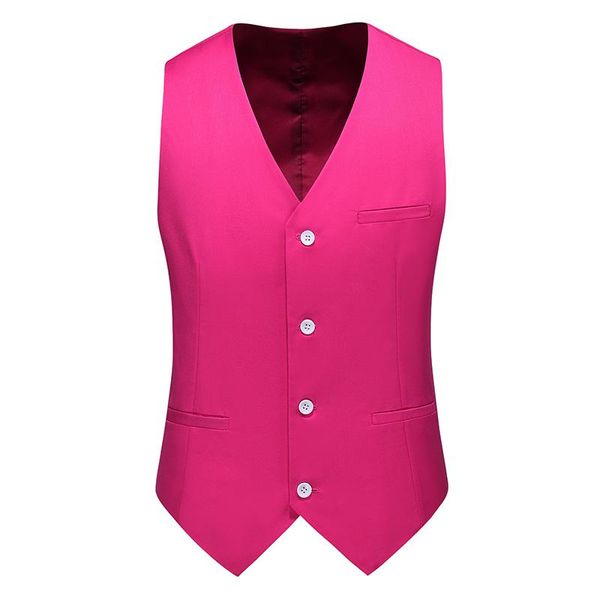 

men's vests classic men suit waistcoat slim fit vest clothing wedding team uniform groomsman solid colors plus size gilet male, Black;white