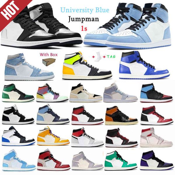 

jumpman 1 university blue 1s basketball shoes high travis scotts fearless obsidian unc mens women banned bred toe chicago menkq5nc6rr