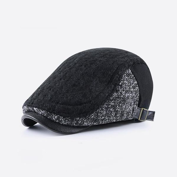 

berets [kagynap] spring summer sun hats for men dad hat adjustable splicing beret caps mens snapback, Blue;gray