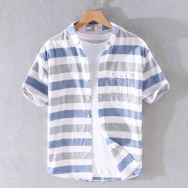 

men's t-shirts 100% cotton stripe short sleeve for summer brand men fashion casual shirt mens comfortable shirts male camisa hyqd, White;black