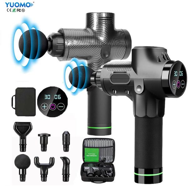 

massage gun professional fascial sport relaxation fitness deep tissue muscle stimulator handheld
