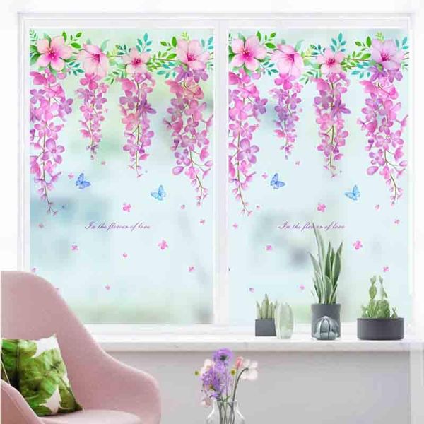 

window stickers custom size sticker balcony sill bedroom light translucent bathroom living room glass film